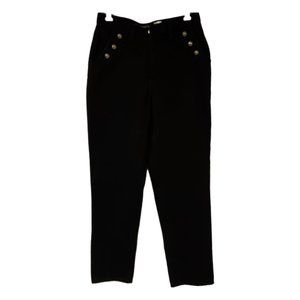 Rockies Relaxed Long Rise Womens 13/14 L  Studs Bare Back Black Jeans 30x34